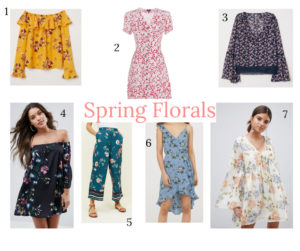 spring floral fashion