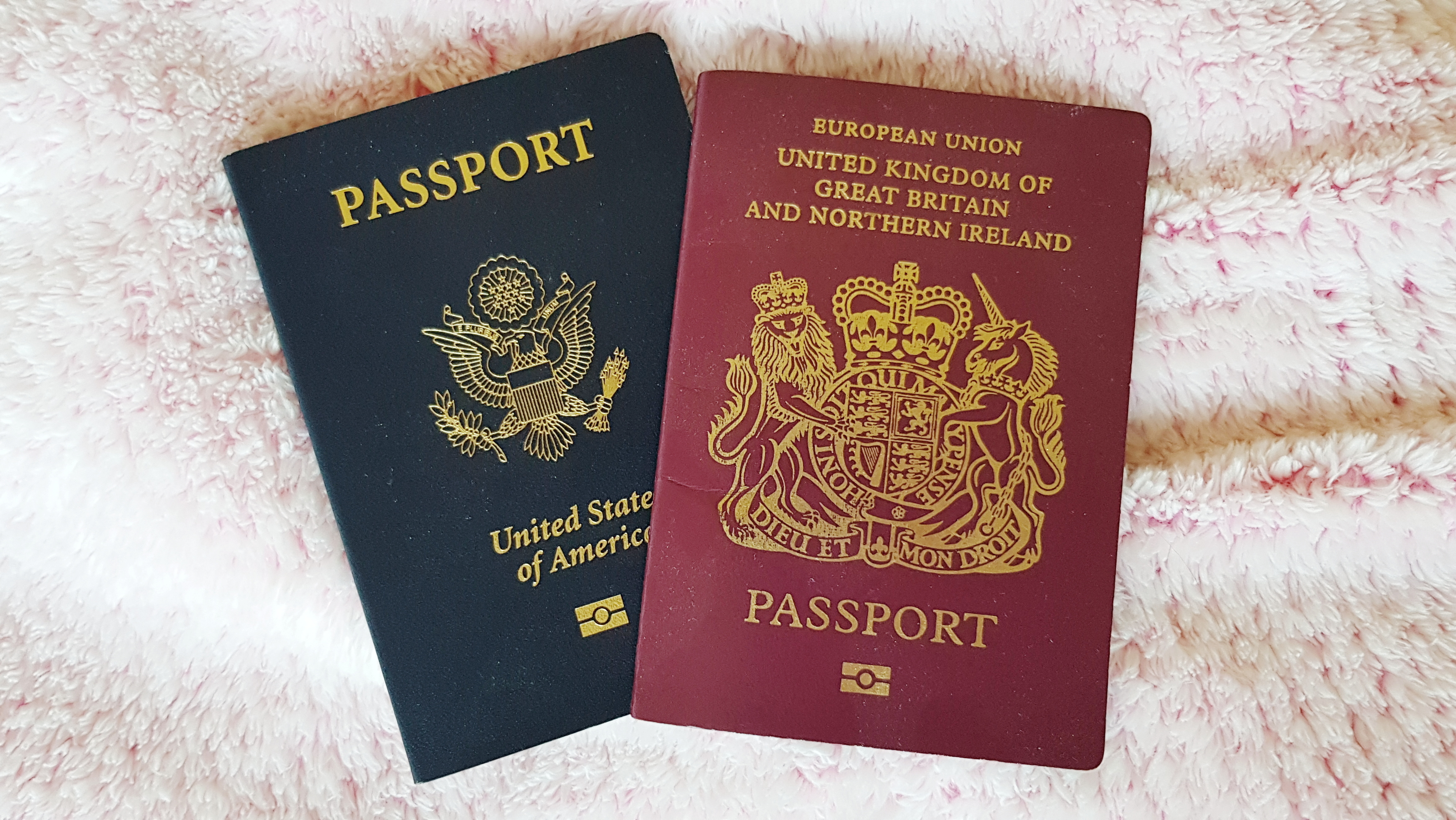 american & british passports