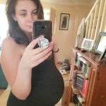 38 weeks pregnant baby bump