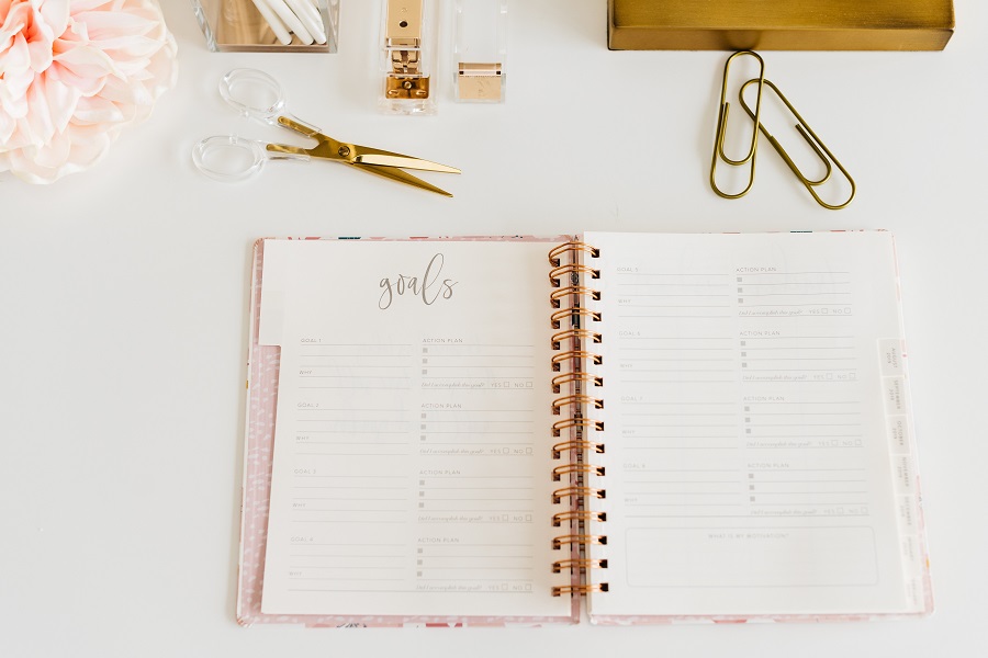 organized desk