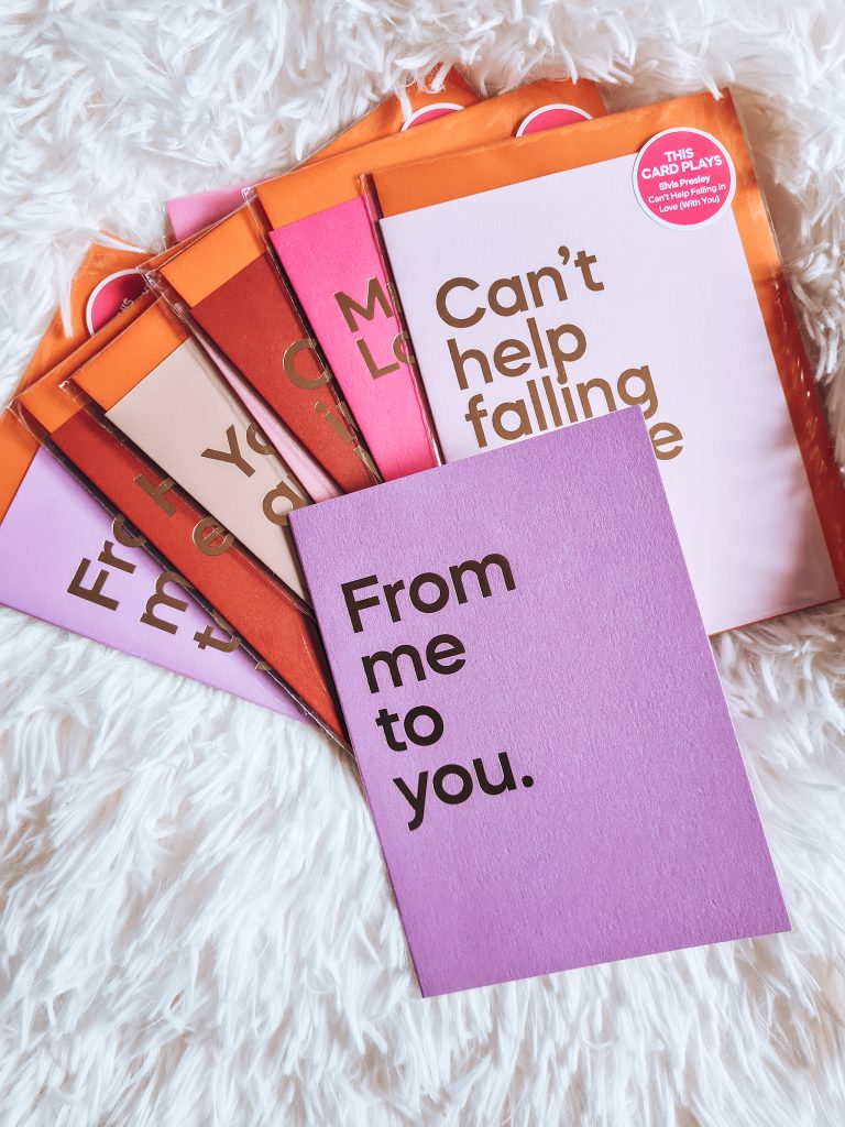 say it with songs valentine's day cards